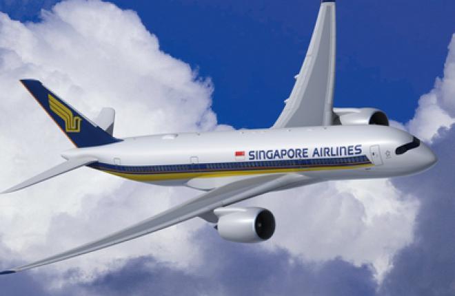 Пассажиропоток Singapore Airlines возрос на 6,5%
