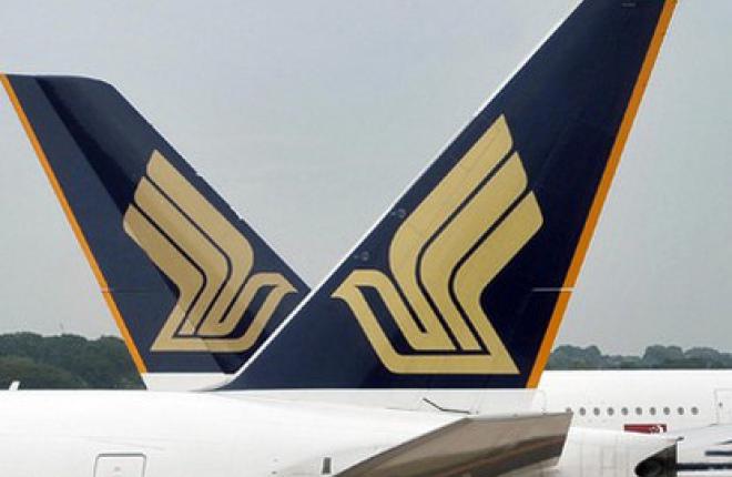 Чистая прибыль группы Singapore Airlines упала на 30%