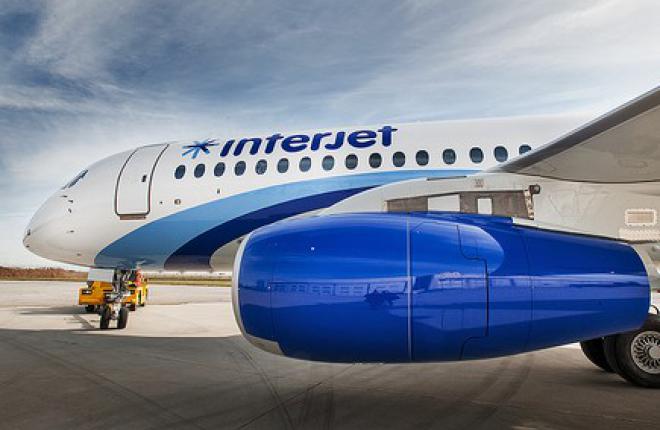 Авиакомпания Interjet делает ставку на самолеты SSJ 100