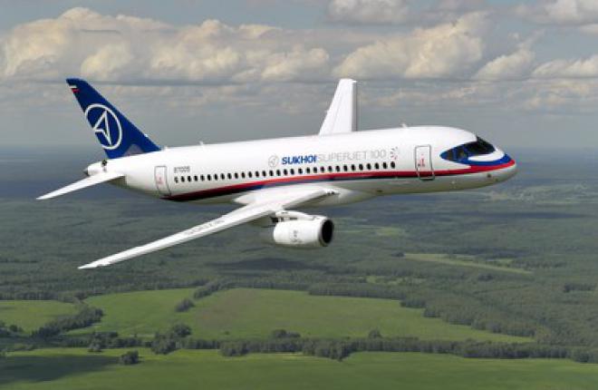 Экспортные поставки Sukhoi Superjet 100 начнутся во второй половине 2012 г.