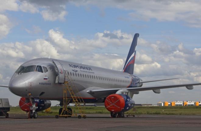 "Аэрофлот" отчитался об освоении самолета Sukhoi Superjet 100 