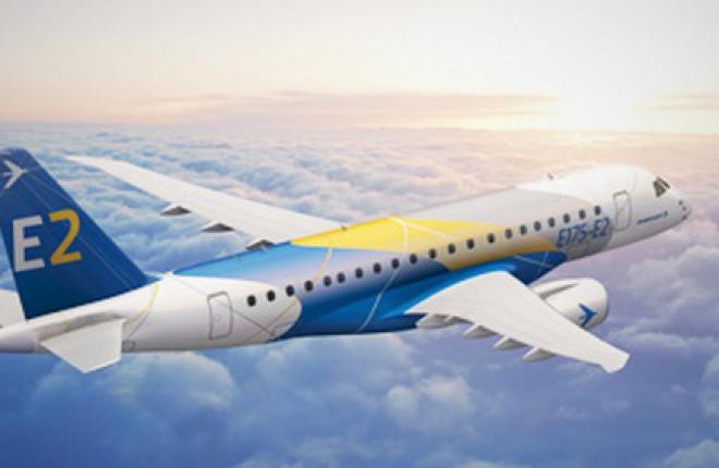 Компания Embraer завершила эскизное проектирование самолета E190-E2