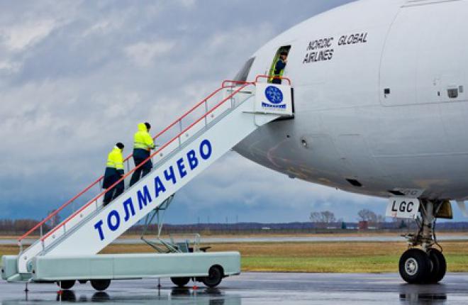 Аэропорт Толмачево начал обслуживать финского грузоперевозчика Nordic Global Air