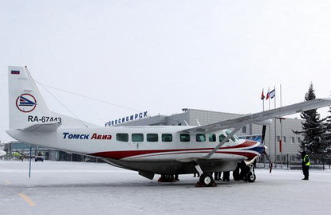 Авиакомпания "Томск Авиа" возообновила рейс Томск—Новосибирск—Горно-Алтайск