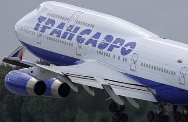 Авиакомпания "Трансаэро" получила новый Boeing 747-400