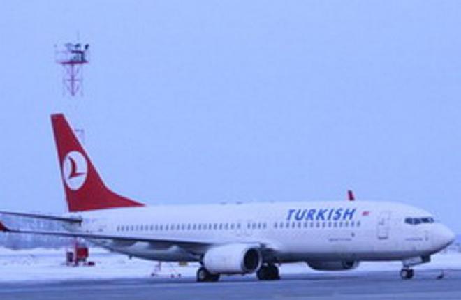 Turkish Airlines выполнила первый полет по маршруту Стамбул—Новосибирск