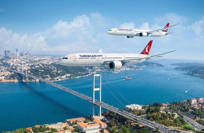 Turkish Airlines заказывает 75 самолетов Boeing 787 и близка к заключению сделки на 150 самолетов 737MAX