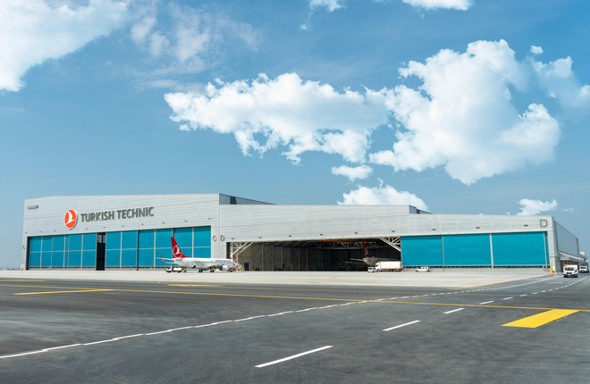 Ангары базового обслуживания центра ТОиР Turkish Technic в новом аэропорту Стамбул