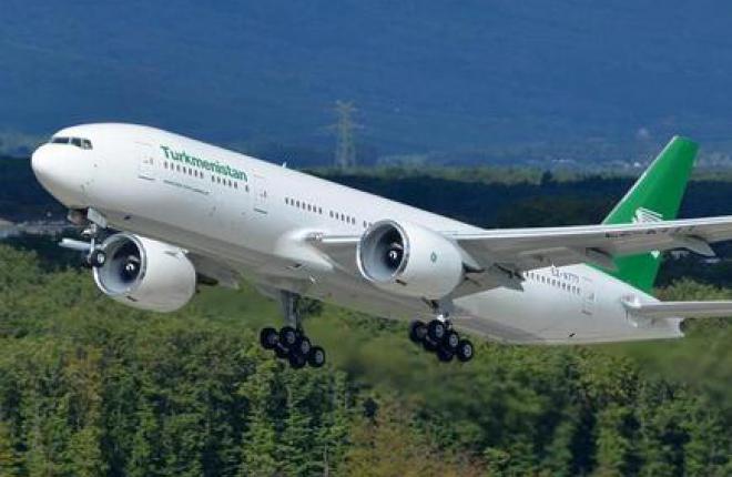 Turkmenistan Airlines получили первый Boeing 777-200