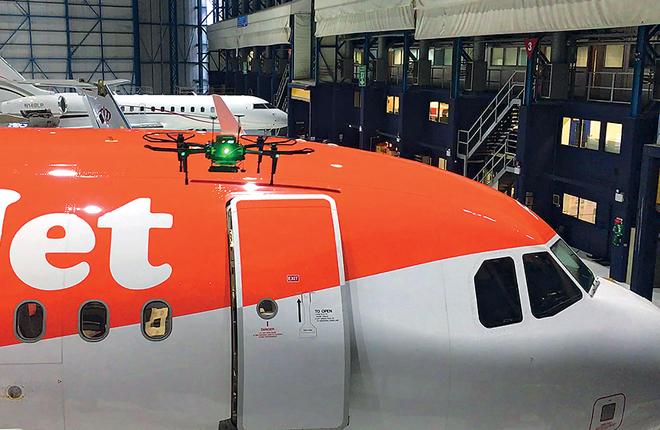 Дрон RAPID компаний Blue Bear и Output42 создавался совместно с технической службой Easyjet :: AW&ST