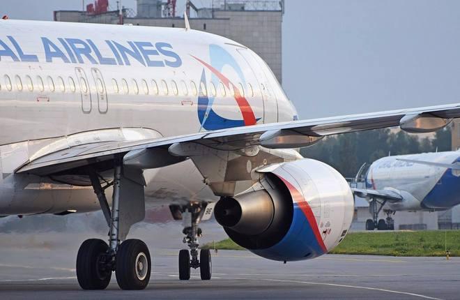 Самолеты семейства Airbus А320 российской авиакомпании "Уральские авиалинии"