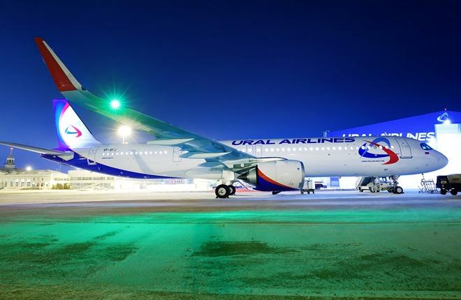 Четыре самолета Airbus A321neo повышенной вместимости нового поколения пополнят флот "Уральских авиалиний" в этом году