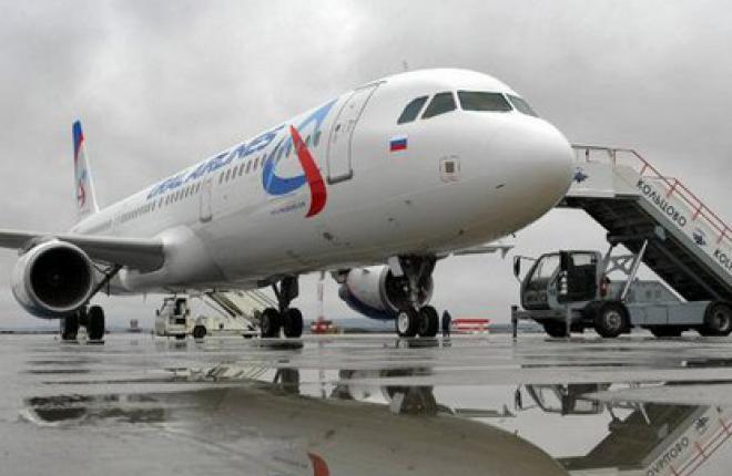 Пассажиропоток авиакомпании "Уральские авиалинии" увеличился на 24%