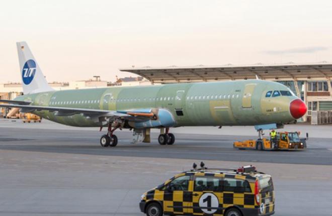 Завершена сборка первого самолета Airbus А321 для авиакомпании "ЮТэйр"