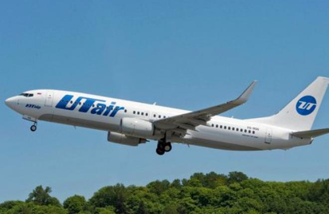 Самолет Boeing 737-800 авиакомпании "ЮТэйр" :: "ЮТэйр" Авиакомпания "ЮТэйр" полетела из Москву в Фергану (Узбекистан)