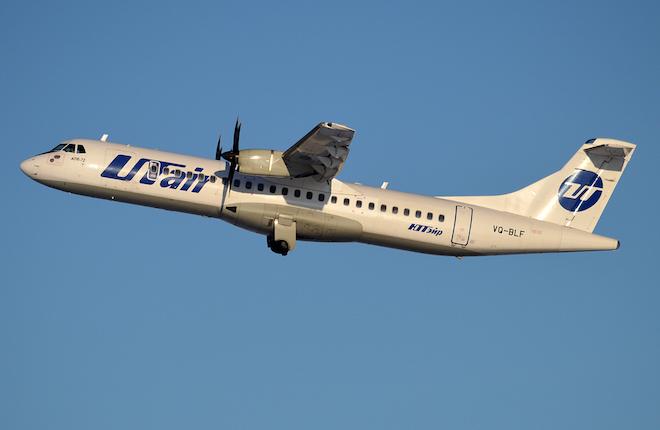 самолет ATR 72 "ЮТэйр"