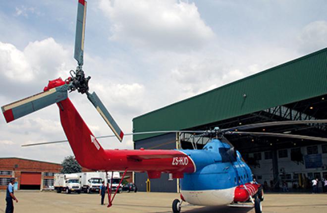 Сервисный центр для российских вертолетов открылся рядом с аэропортом Йоханнесбу