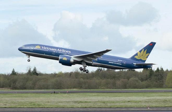 Авиакомпания Vietnam Airlines получила первый самолет Boeing 777-200ER