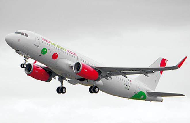 К 2016 году мексиканская авиакомпания VivaAerobus будет эксплуатировать только самолеты Airbus A320