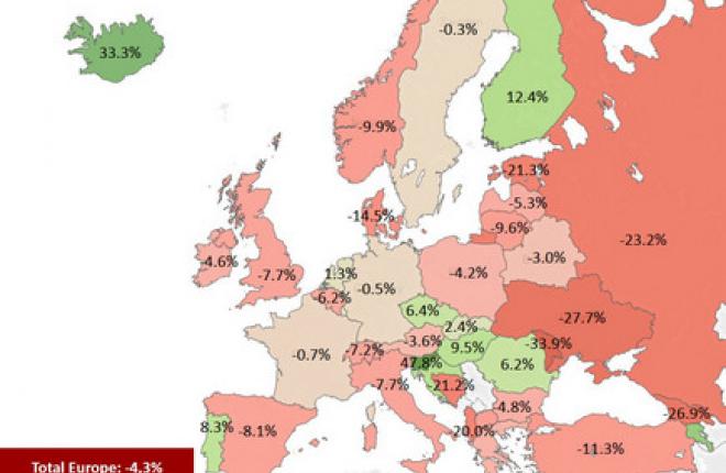 Сокращение числа деловых рейсов из РФ в Европу превысило 20%