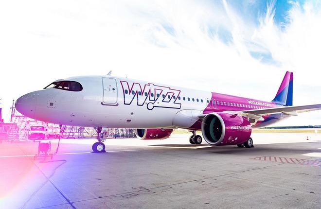 самолет A320neo авиакомпании Wizz