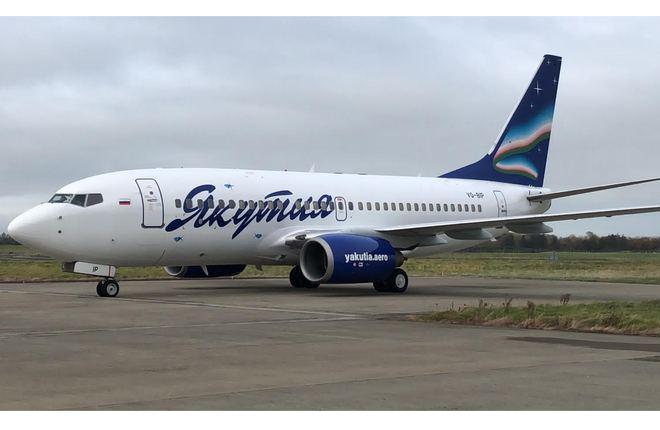 737-700 авиакомпании «Якутия»