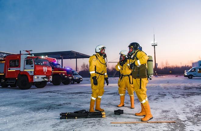 «Газпромнефть-Аэро» провела комплексные учения по безопасности  в аэропорту Новосибирска