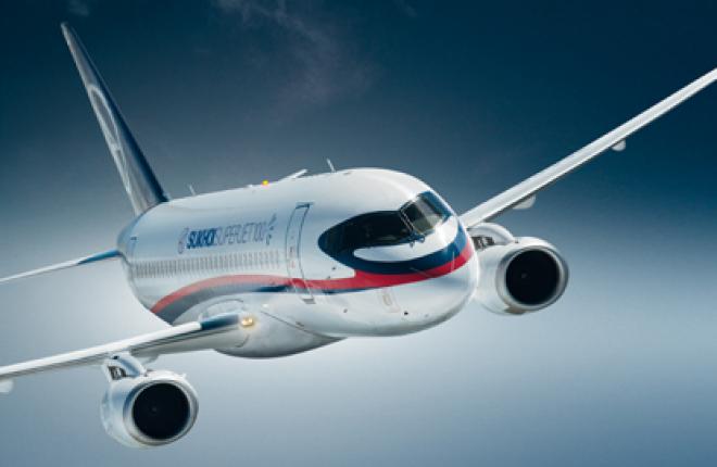 Самолет Sukhoi Superjet 100