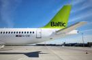 Самолет CS300 авиакомпании airBaltic