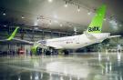 Самолет Airbus A220-300 авиакомпании airBaltic на техобслуживании