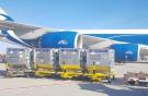 RKN CSafe контейнеры загружаются в самолет AirBridgeCargo