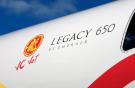 Одним из пользователей самолета Legacy 650 в начале 2012 года стал Джеки Чан