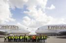 Авиакомпания Emirates получила сразу два Airbus A380