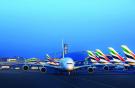 Самолет Airbus A380 авиакомпании Emirates