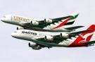Авиационный альянс Qantas и Emirates одобрен в Новой Зеландии