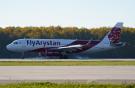 Казахстанская авиакомпания FlyArystan самолет Airbus A320