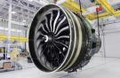 один из первых серийных двигателей GE9X