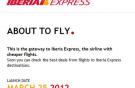 Новая авиакомпания Iberia Express начнет операционную деятельность 25 марта 2012