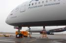 Самолет A350 авиакомпании "Аэрофлот" в аэропорту Шереметьево