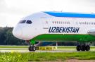 Boeing 787 авиакомпании Uzbekistan Airways в аэропорту Внуково