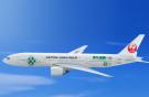 Японская авиакомпания Japan Airlines перекрасила Boeing 777-200