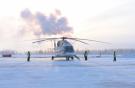 Вертолет Ми-38 в Якутии