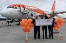 Самолет EasyJet в Бордо