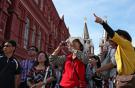 В 2013 году количество иностранных туристов, посетивших Москву, возросло на 10%