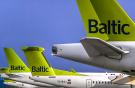 Самолеты латвийской авиакомпании airBaltic