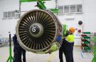 Специалисты S7 Technics обслуживают мотор CFM56