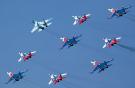 All VKS aerobatic teams will take part in the Army-2016 demo flights