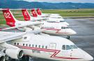 Все противо­пожарные самолеты BAe 146-200 компании Neptune Aviation Services в Миссуле (шт. Монтана) были прежде задействованы на региональных перевозках