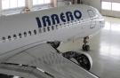 Самолет Superjet 100 авиакомпании "ИрАэро" в ангаре "Тулпар Техник"