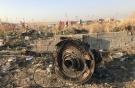 На месте катастрофы самолета Boeing 737-800 "Международных авиалиний Украины"